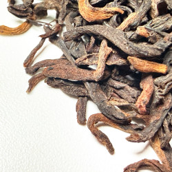 Пуэр гунтин россыпной — купить китайский шу пуэр гунтин