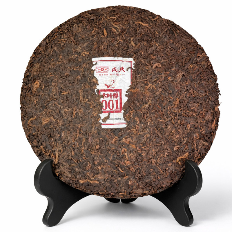 Шу пуэр Му Е Чунь 001 400 г — купить китайский пуэр для концентрации и повседневного чаепития